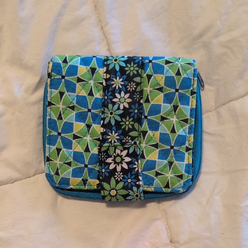 Colorful Geometric Pattern Wallet